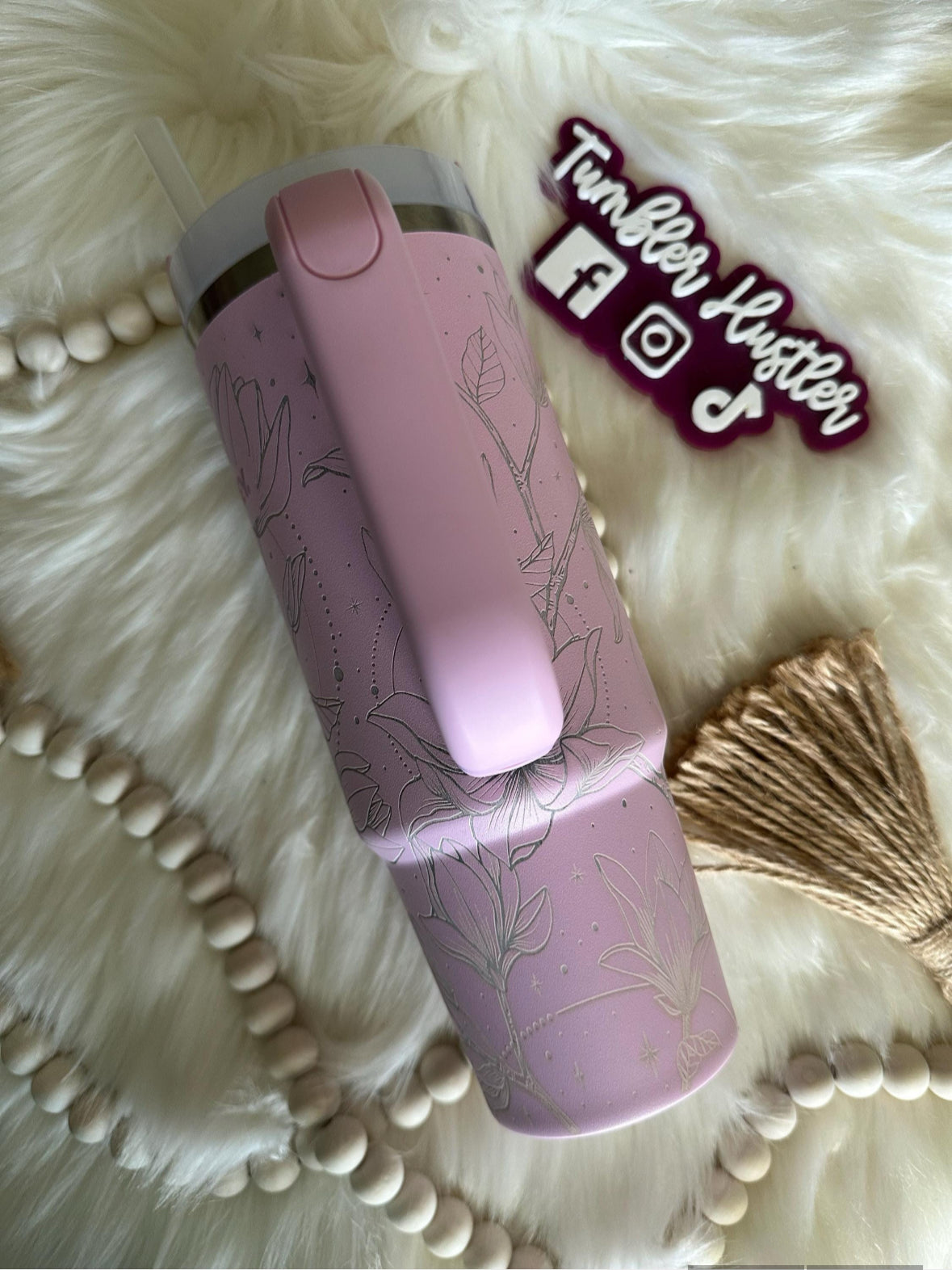 Custom Not All Who Wander Are Lost Laser Engraved Stanley